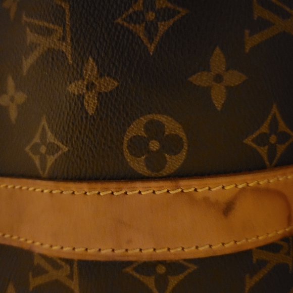 Authentic  100% Louis Vuitton Monogram Sirius 55 Travel Hand Bag - Picture 4 of 12